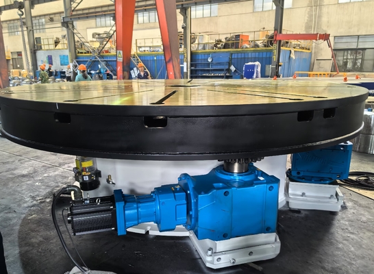 50T Schweiß-Positionierer-Turntable für die Herstellung von Rohrwalzbehältern