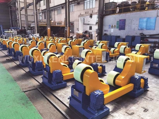 10 Ton Conventional Welding Rotator Roller PU-Selbstübereinstimmende Art für Kreiszylinder