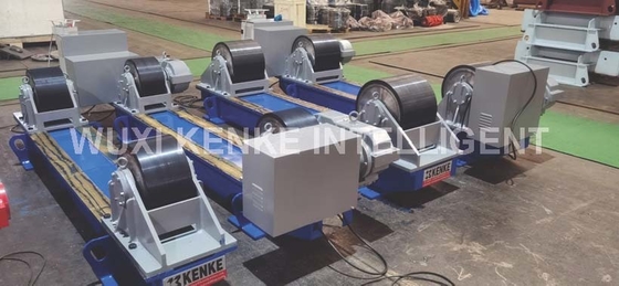 40 Ton Conventional Welding Rotator Machine PU-Rollen-schweißende Behälter-Bolzen-örtlich festgelegte Art
