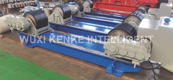 40 Ton Conventional Welding Rotator Machine PU-Rollen-schweißende Behälter-Bolzen-örtlich festgelegte Art